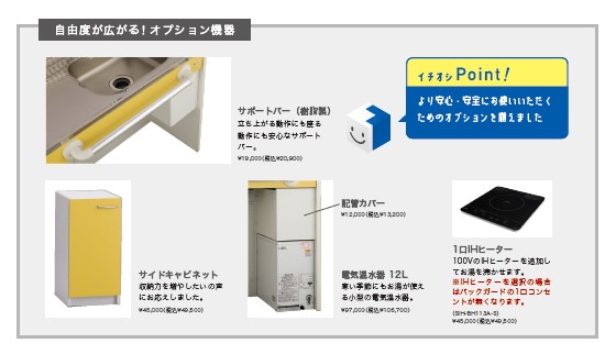 カウンター型　ケアハウスキッチン(6)